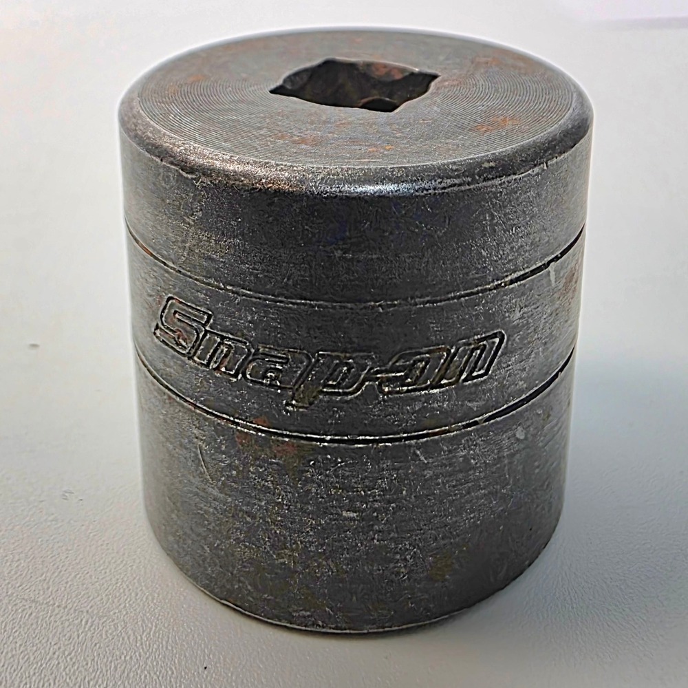 Snap-on IMF320 3/8 Drive 1" SAE Shallow 6-Point Impact Socket USA Made Used